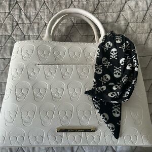 Betsey Johnson Skull Satchel
